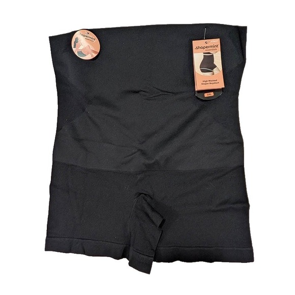 Shapermint Other - NEW Shapermint High Waisted Boyshort Womens 3XL Black Capsule Basic High-Rise